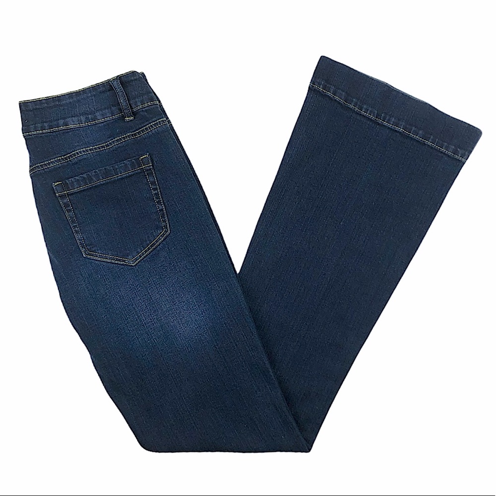 Petrol Long Length Bootcut Jeans